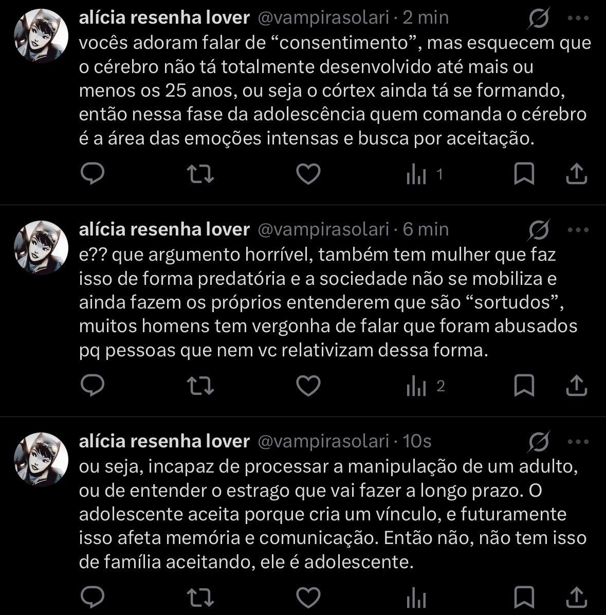 alícia resenha lover tweet media