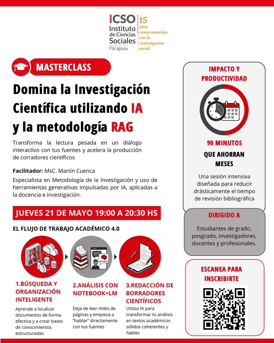 ICSO Instituto de Ciencias Sociales del Paraguay tweet media