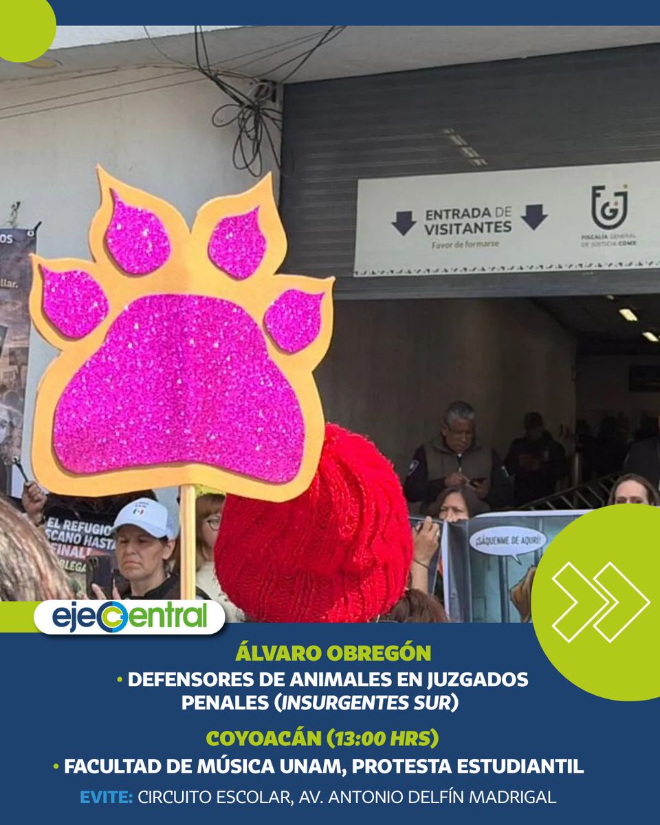EjeCentral's tweet photo. #MarchasCDMX | Este jueves 14 de mayo, se llevarán a cabo diversas manifestaciones en la capital de México: Centro Histórico, Álvaro Obregón e Iztapalapa.
Te damos a conoce la información que necesitas para llegar con tiempo a tu destino: https://t.co/uQrYmv83uU https://t.co/0jy8gA4jET
