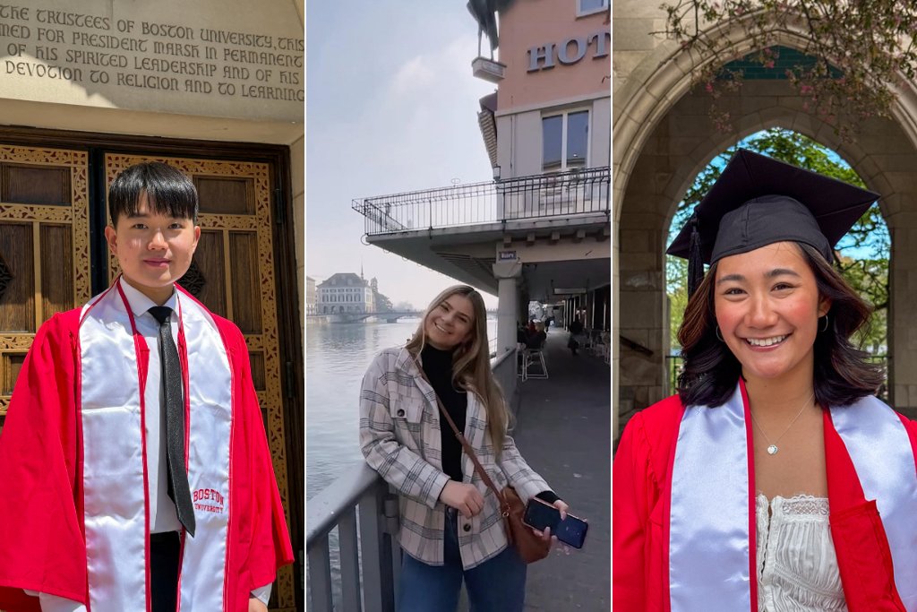 bualumni's tweet photo. What would you tell your freshman-year self? From learning how to be alone to realizing it’s okay not to have everything figured out, these BU seniors are reflecting on the lessons that shaped their four years on Comm Ave. 🎓

Read more ➡️ https://t.co/gGTDPoKXDh https://t.co/Pe0v8A6yVS