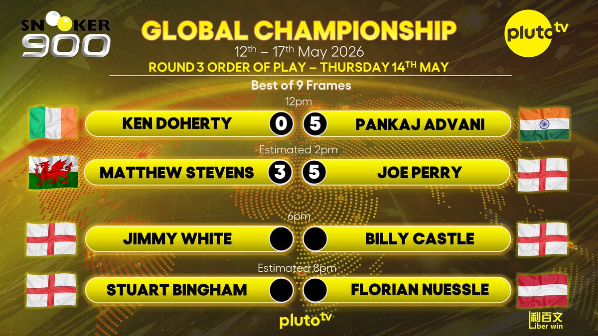 Snooker Legends tweet media