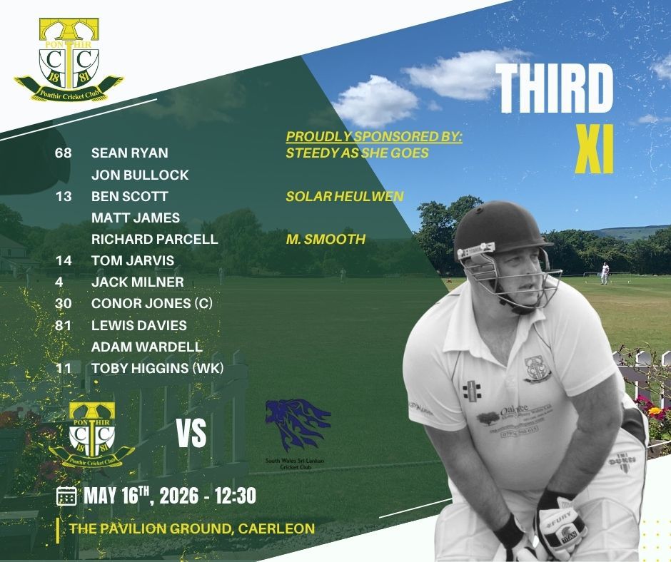 Ponthir Cricket Club tweet media