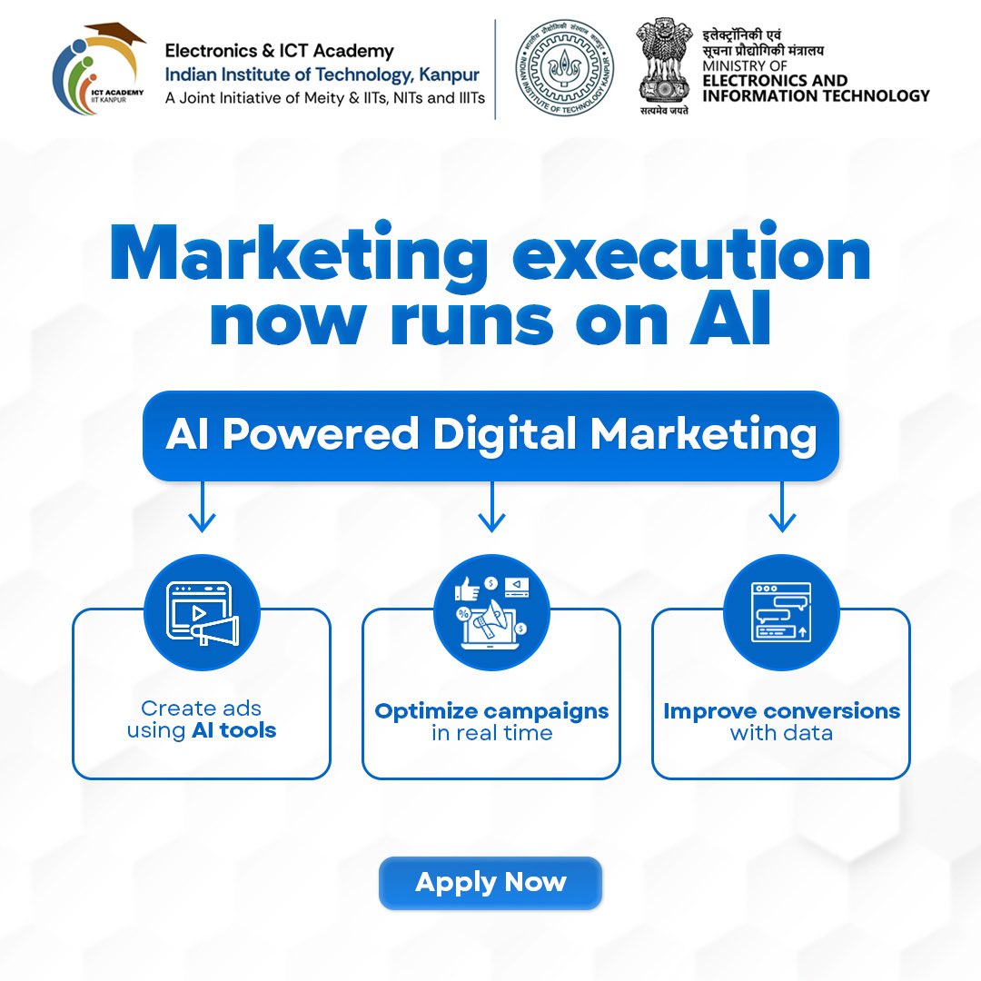 E&ICT Academy, IIT Kanpur tweet media