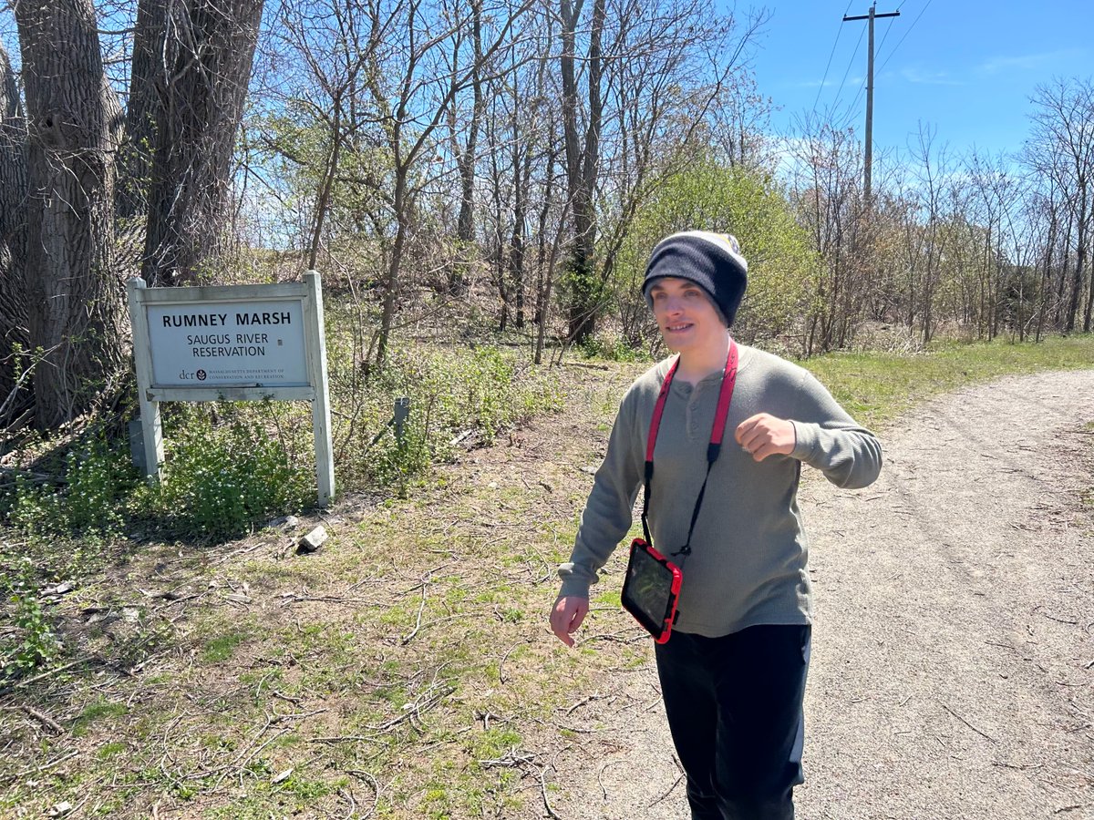 Cooperative4HS's tweet photo. Earlene resident Chris has reached a milestone accomplishment! Chris completed a #hike around the Rumney Marsh Reservation in Saugus. CHS proudly commits to supporting the individuals in our care in achieving their goals to further their independence and overall well-being. https://t.co/Tw0g7JYz7b