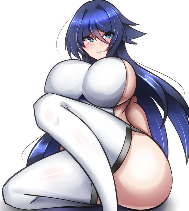 うちの子神威さんはおっぱいの大きな黒髪メイドさんです。 