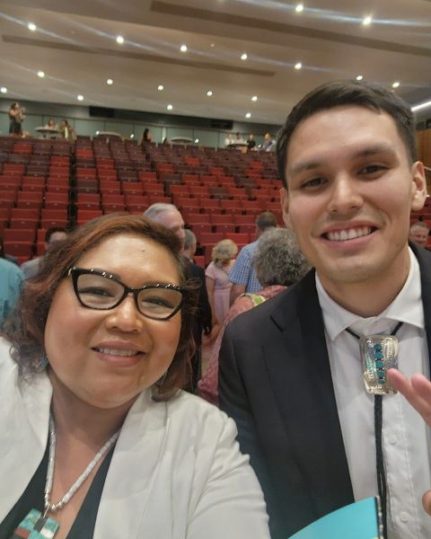 AILCinc's tweet photo. PLSI Champion, Professor Sherri Thomas visited Arizona State University to celebrate Sandra Day O'Connor College of Law's Indian Legal Program convocation with several alumni of AILC's Pre-Law Summer Institute!

Congratulations! https://t.co/Y2GmAUxOTn