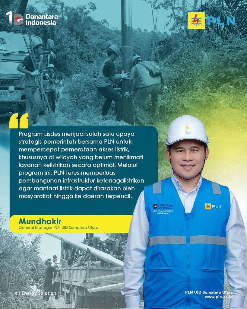 PLN Unit Induk Distribusi Sumatera Utara tweet media