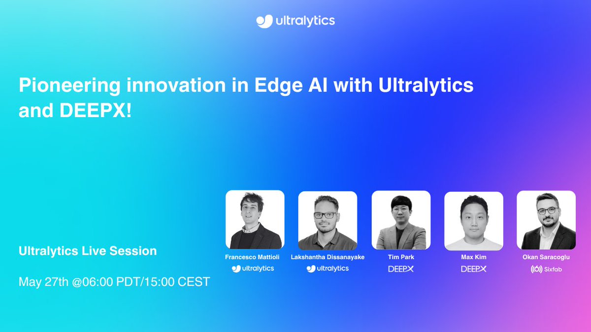 Ultralytics tweet media