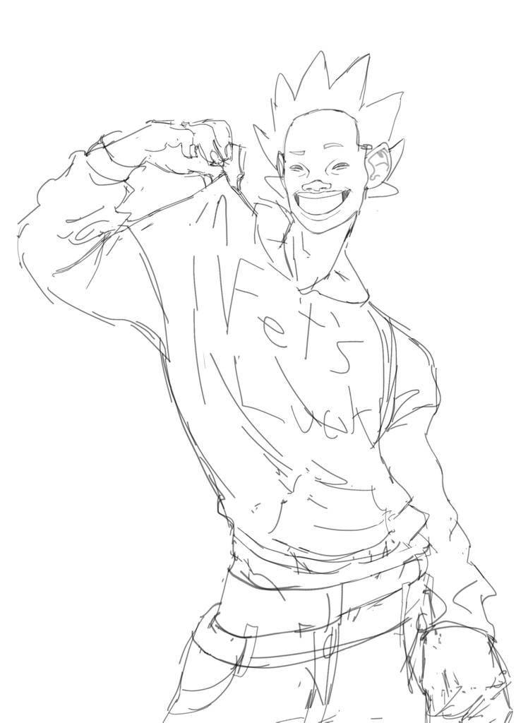 Shibuuup's tweet photo. Pssst @SKULLYtwtt should/can I finish this? https://t.co/oqXI3NodiN
