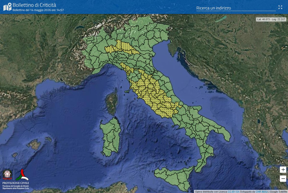 Dipartimento Protezione Civile tweet media
