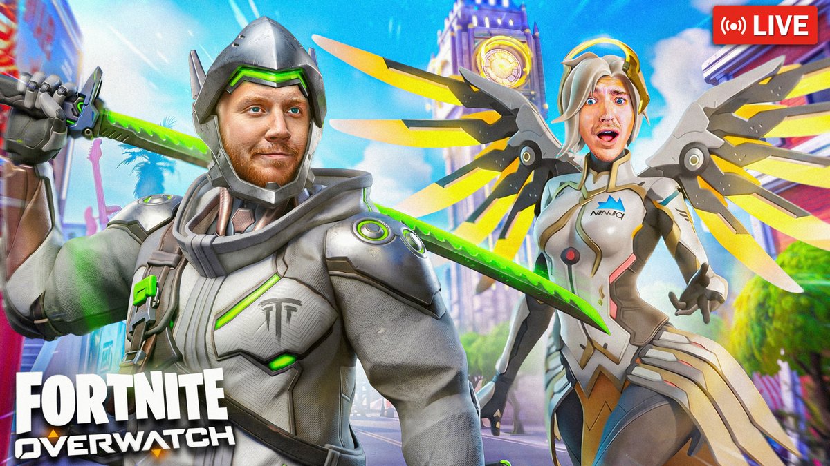 timthetatman's tweet photo. 🔴LIVE

OVERWATCH X FORTNITE UPDATE WITH @NINJA 

YES IM PLAYING FORTNITE WITH NINJA IN 2026 

https://t.co/d7TqjilDGJ
https://t.co/orLmk72y3r
https://t.co/gerg9pYg4I https://t.co/fLkG17sWWQ