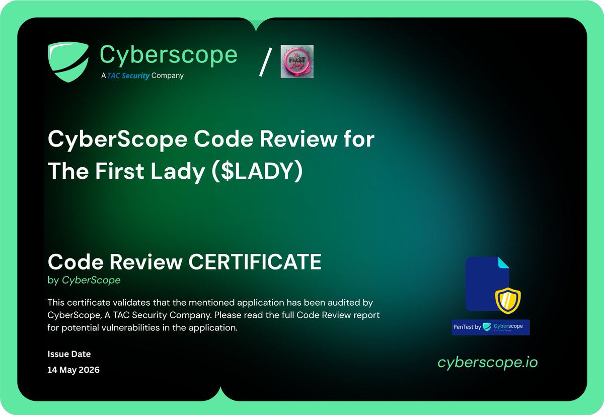 Cyberscope, a TAC Security Company tweet media