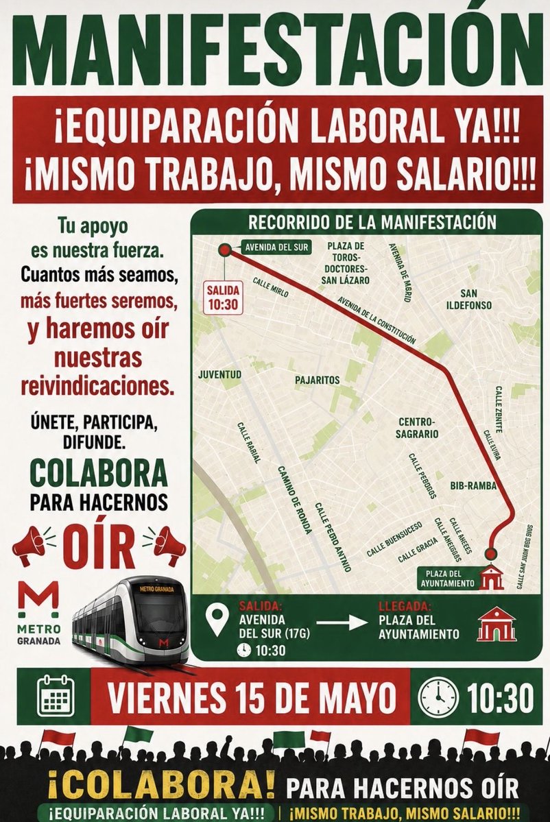 MetroGranadaenlucha tweet media