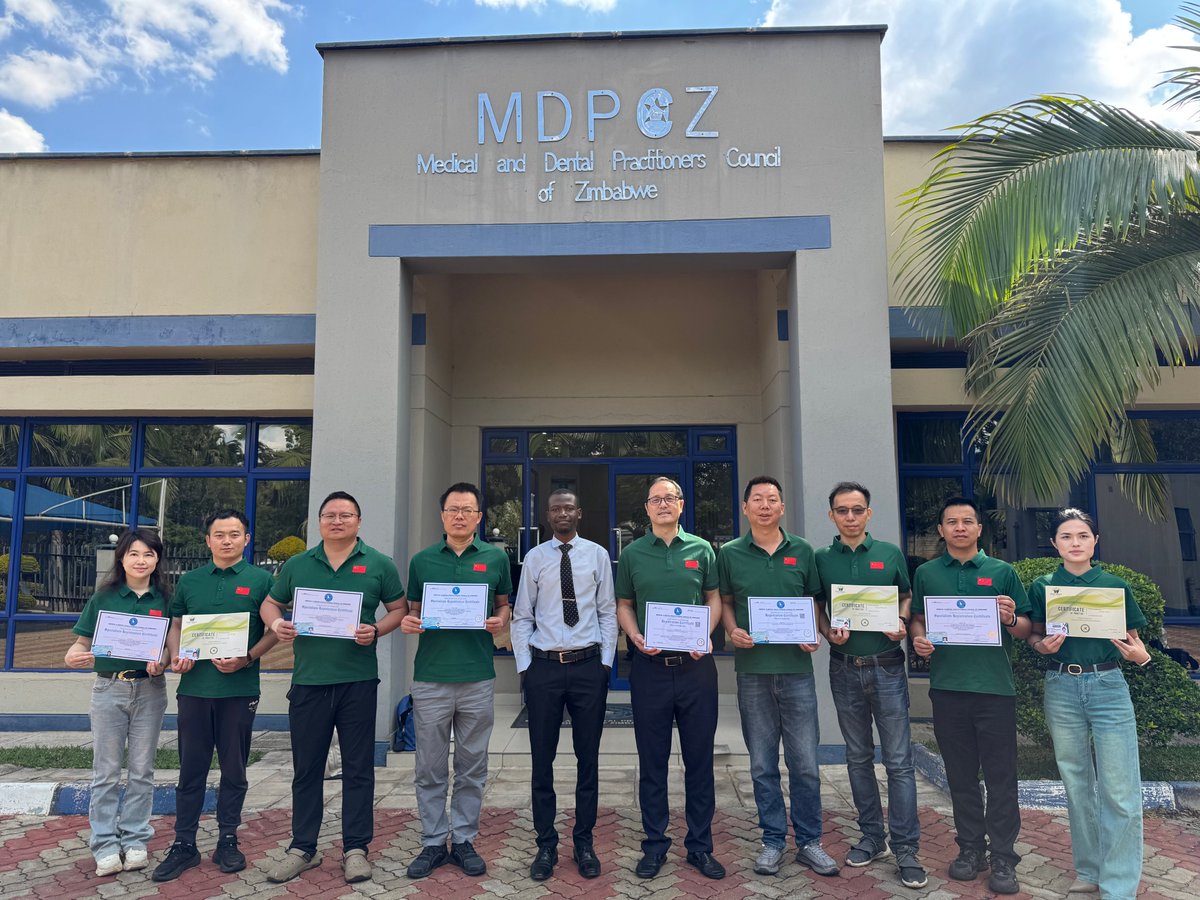 China Medical Team in Zimbabwe tweet media