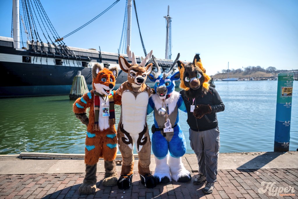 Sylox95's tweet photo. Meanwhile, in downtown Baltimore..

🦌 @TegonDrake
🦊 @yivishta
🦊 @XavierNerdFox

📸 @/hypercat.me (Bsky) https://t.co/Sbhgi7Y30d