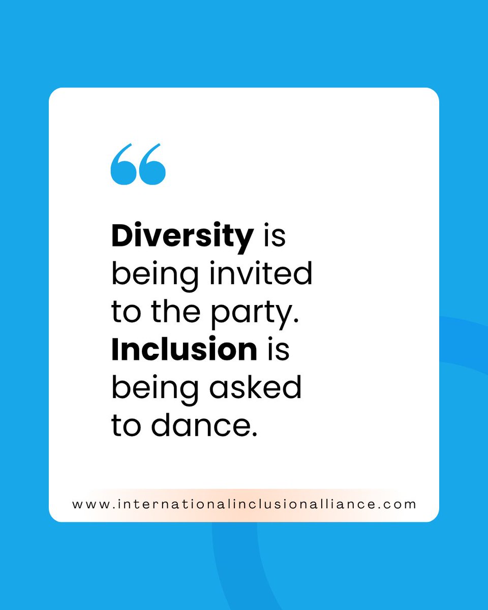 International Inclusion Alliance tweet media