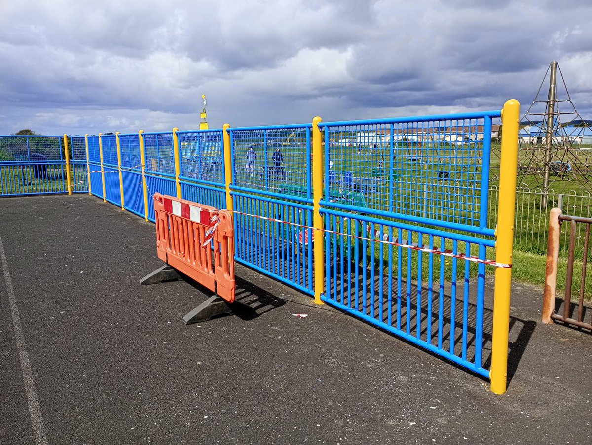 NACJustice's tweet photo. Eddie and his Teams have been hard at work in Stevenston shore area.  What a difference this has made to the MUGA, for everyone to enjoy over the summer period. 👏🏻👏🏻👏🏻 https://t.co/WmKiMkNGGr