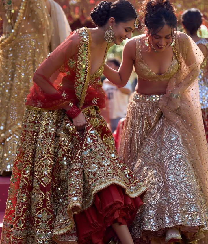 lostinsfictionn's tweet photo. baradari bridal 2026 by abhinav mishra https://t.co/v32G8ZA0rk
