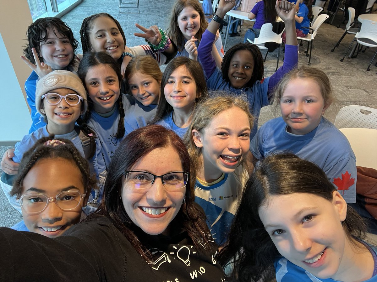 McM_MsT's tweet photo. Where are you learning/creating/celebrating today?
#GirlsWhoGame🎮 @ Microsoft Office in Toronto🤩
#STEM #DesignThinking #TeachSDGs
#GameOn #TransformEDU
@DellTech @intel #MicrosoftEDU
@PlayCraftLearn @PlayJouerCanada
1/ https://t.co/gLJMSTlUob
