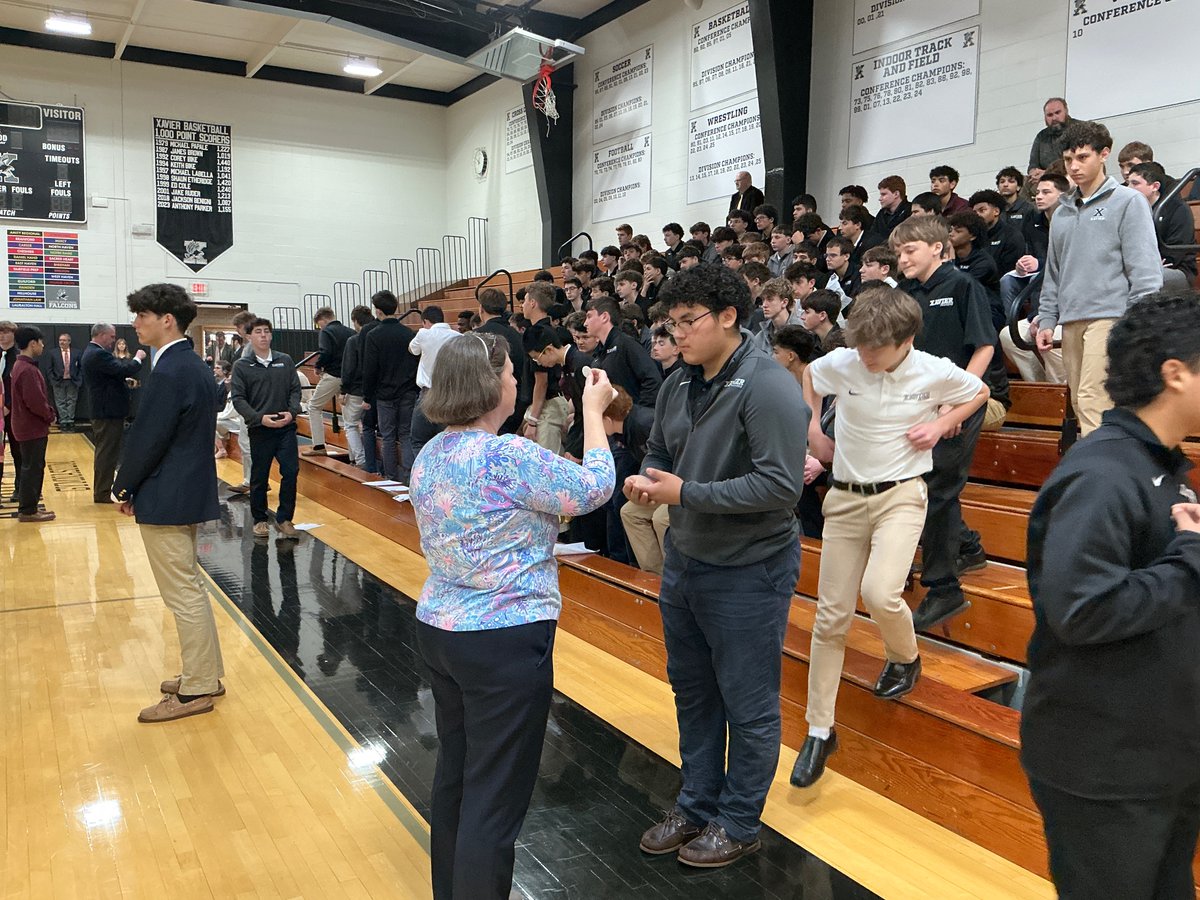 Xavier High School tweet media