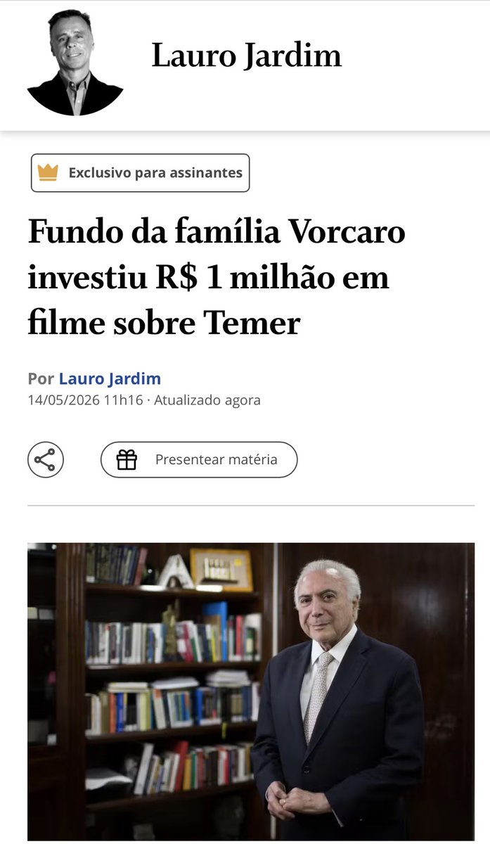 Fabio Wajngarten tweet media