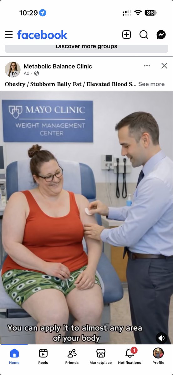 shiveshks's tweet photo. @MayoClinic are you aware of these social media advertisements using your name, symbol? Keep seeing this for the Berberine weight loss patch almost every day. https://t.co/BuNPbViZz7