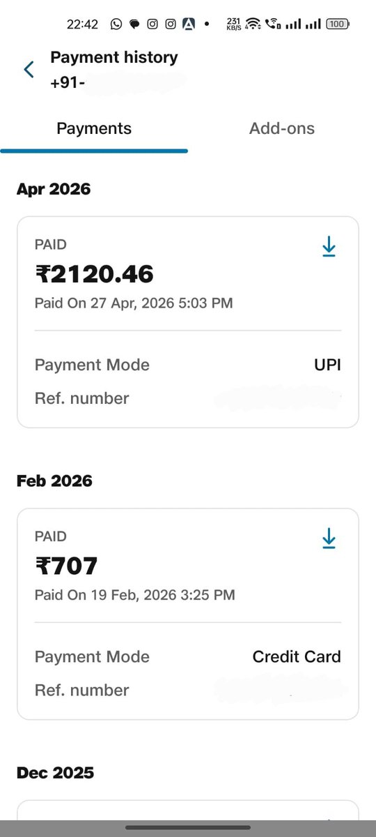 Pratiksahoo2002's tweet photo. Facing extremely poor service from @JioFiber for the past several days. Multiple complaints raised, but no proper resolution provided. Complaints are being closed incorrectly with false remarks like “customer not interested.”
SR No: SR00002L49ES
#Bhubaneswar #jiofiber https://t.co/yWGOGtNHtI