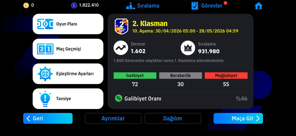 Cabbar822492152's tweet photo. Su klasmani bi benmi kasamiyorum ya kadro iyi iyi de oynuyorum gecen sezonlarda 30 40 macta çıkıyodum bide suna bak 160 mac ne ya 1700 e zor cikiyorum 1760 a cikmistim bikere ard arda 8 mac kazanamadim yine 1600 valla timber cok lazim yoksa oynamam da https://t.co/twO9n7iuXe