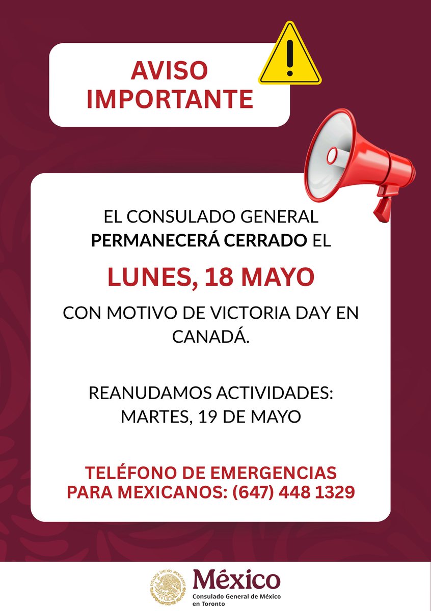 Consulmex Toronto tweet media