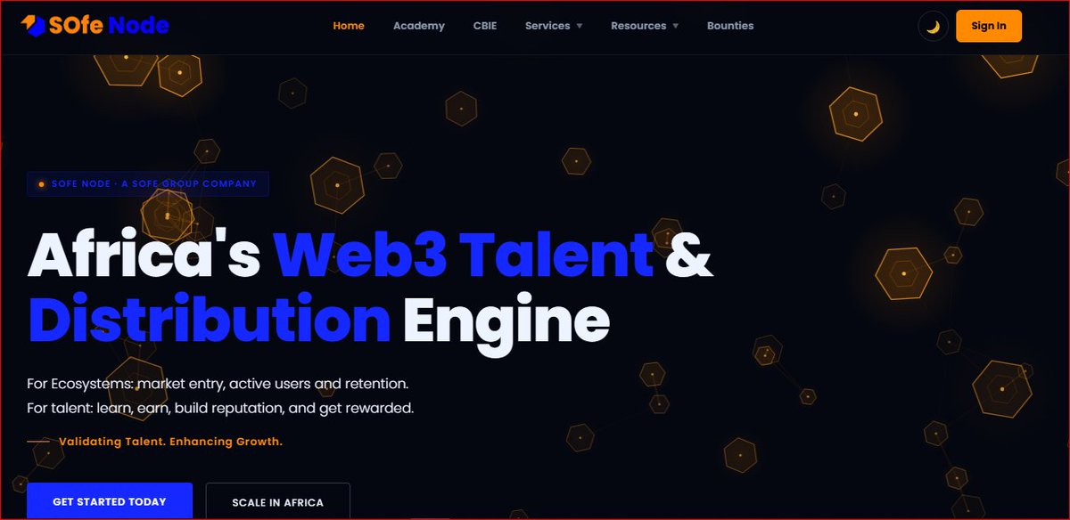 SofeNode's tweet photo. Stop letting opportunities pass you by.

The best global Web3 projects are hunting for African talent, but they only hire the ones they can find. If you aren't on the roster, you're invisible.

Get off the sidelines and be on the map.

Sign up at the Node: https://t.co/a3qVDhdfMW https://t.co/wNMUE8QX54