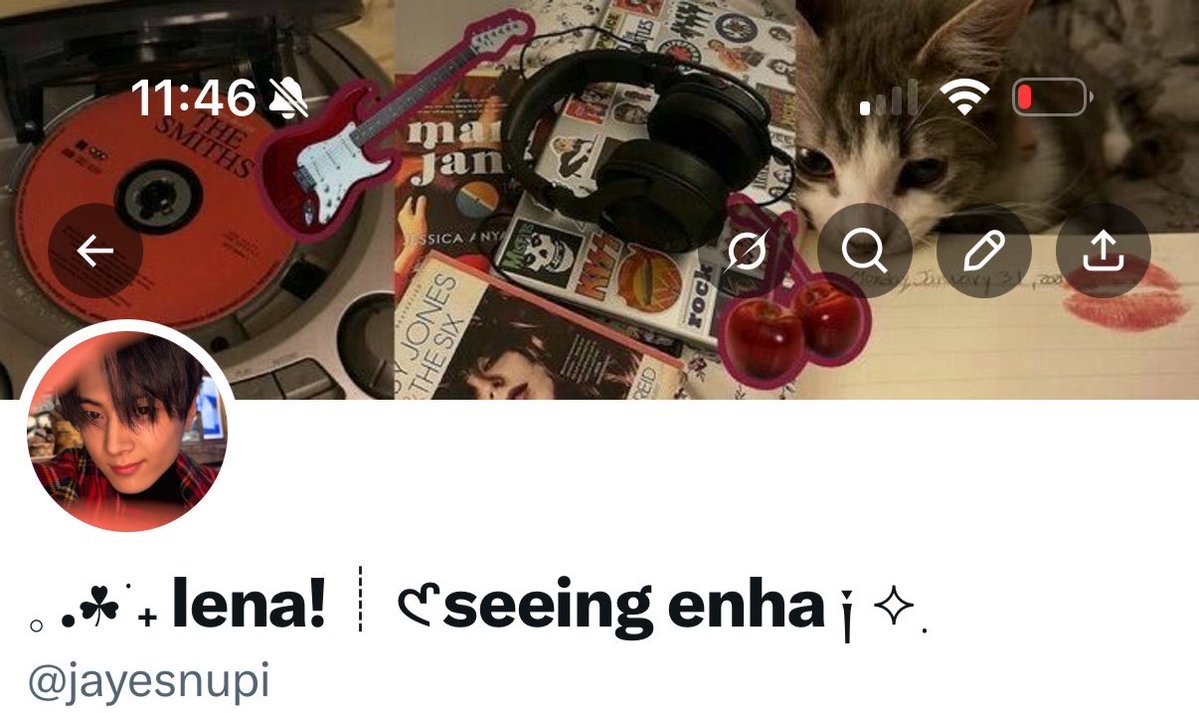 𓈒 .☘︎ ݁˖ lena!┆𑣲seeing enha ༏ ⟡ ݂۫ tweet media