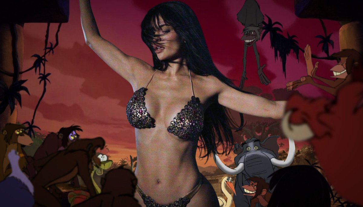 Jungle brunette tweet media