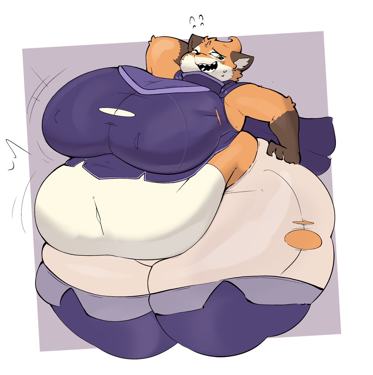 Inazuma_kat's tweet photo. Fleet from Rivals of Aether
She might be a bit bigger than normal X3 https://t.co/Mr4BZ3oHDi