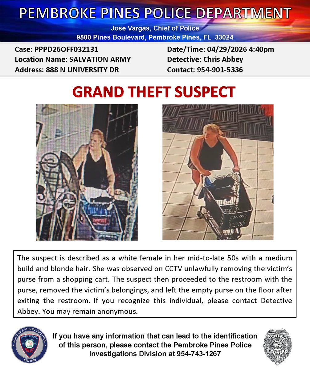 Pembroke Pines PD tweet media