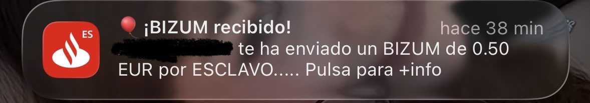 3clipss3's tweet photo. Actualización: Cree que por cincuenta céntimos voy a desbloquearlo, el nombre del bizum es lo mejor https://t.co/d5Vr46AuES