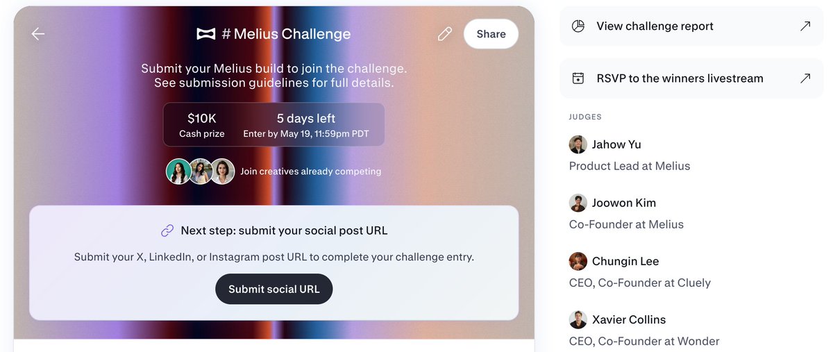 Melius tweet media