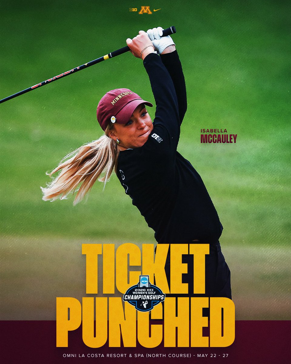 Minnesota Women's Golf tweet media