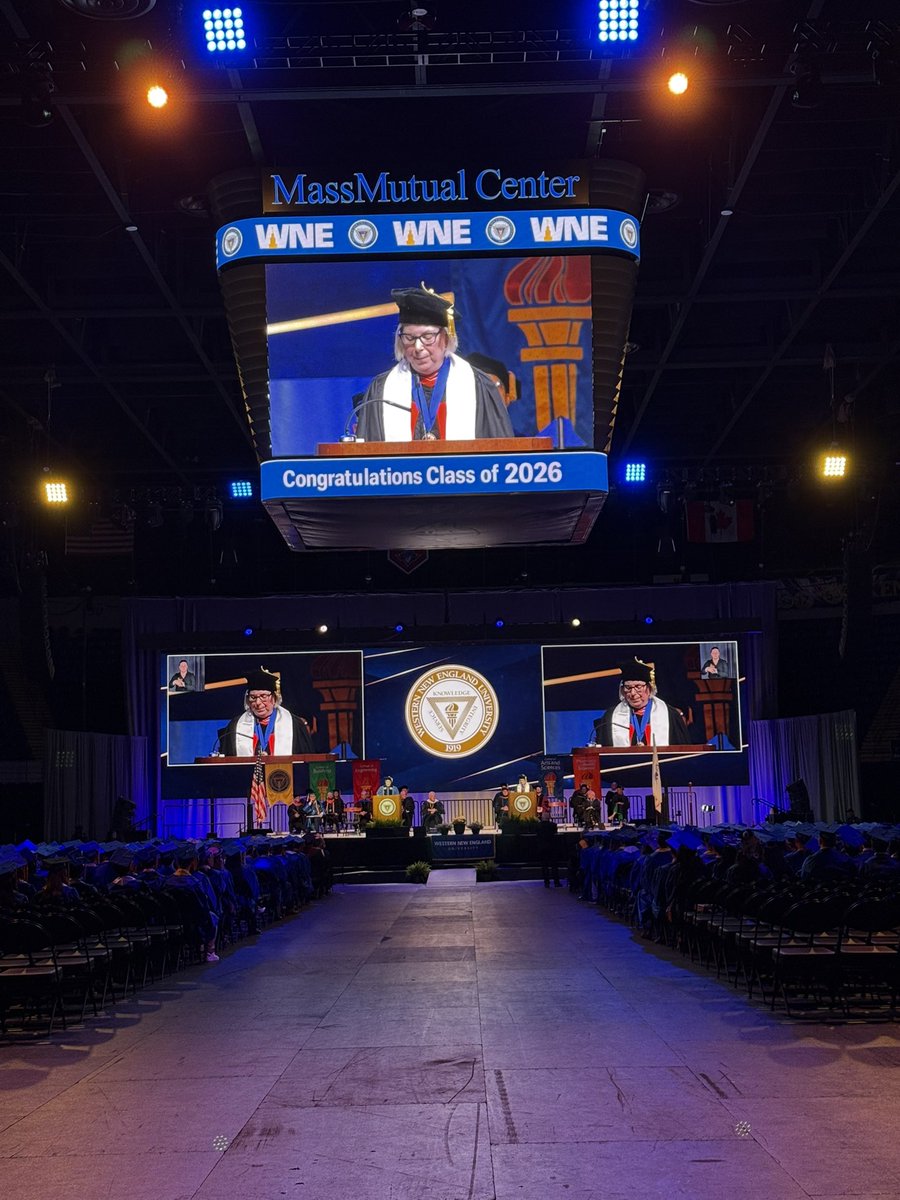 WNEFB's tweet photo. Special day for a special group!

Happy @wneuniversity graduation day to the class of 2026. Enjoy this day, you earned it. #OneBetter https://t.co/W0PQDNpm2z