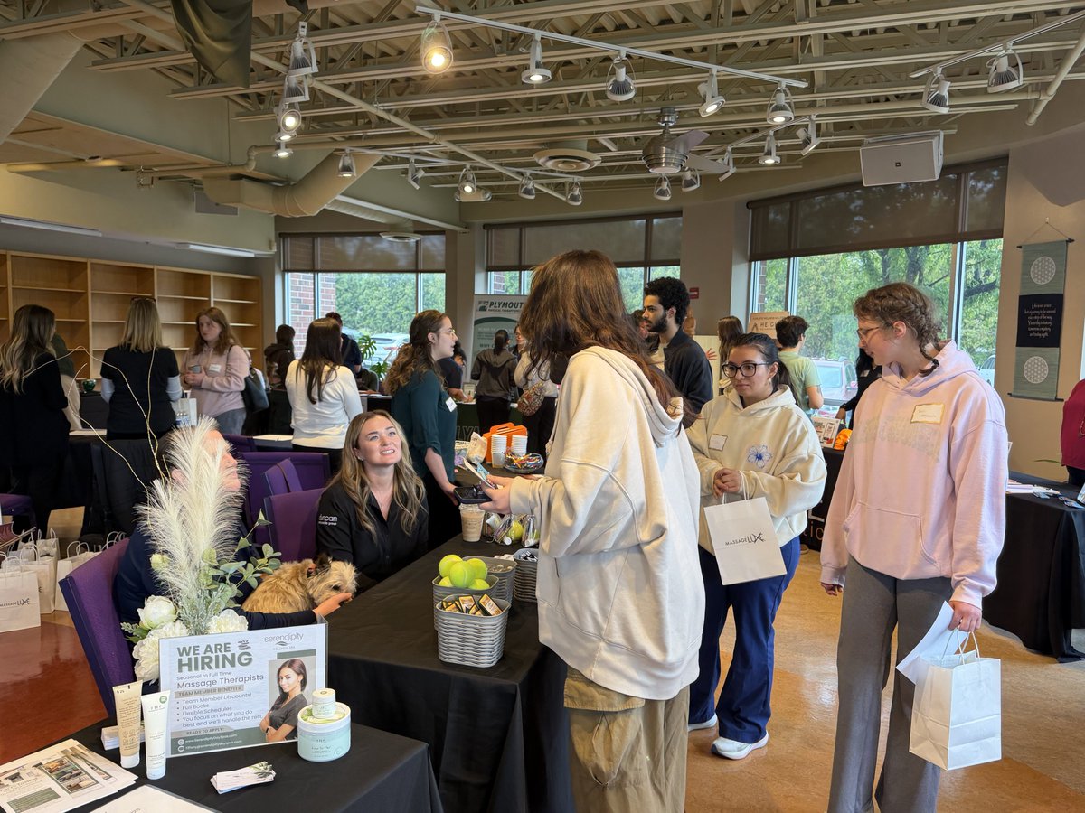 irenes_edu's tweet photo. Yesterday was our Annual Career Fair! Employers from around Michigan came specifically to meet &amp; employ Irene’s graduates. It’s a really cool opportunity.

#IrenesMyomassology #massage #massagetherapist #career #success #hiring

Find out more at https://t.co/PjIBSDzRVS https://t.co/WtOIY7Qx0W