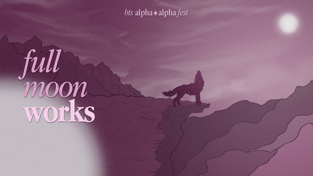 🐺 Alpha x Alpha BTS Fest - Reveals tweet media