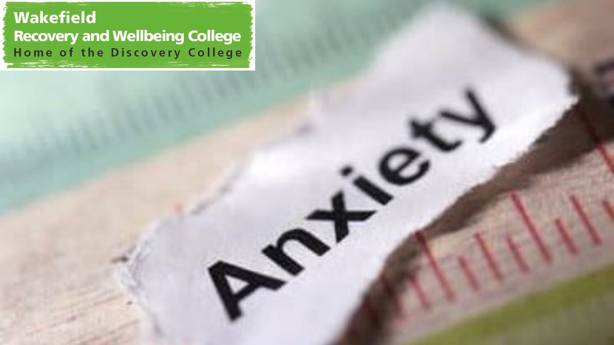 Wakefield Recovery & Wellbeing College tweet media