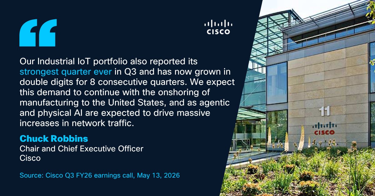 Cisco Industrial IoT tweet media