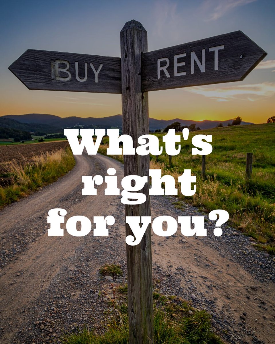 LuxeRates's tweet photo. There are several factors that go into whether you should buy or rent, and we're here to help you make that decision. Give us a call to explore which option is right for you. #LuxeRates #MortgageAdvisor #RealEstate #Mortgage #LuxeRatesLoans https://t.co/ZDORwCrYz6