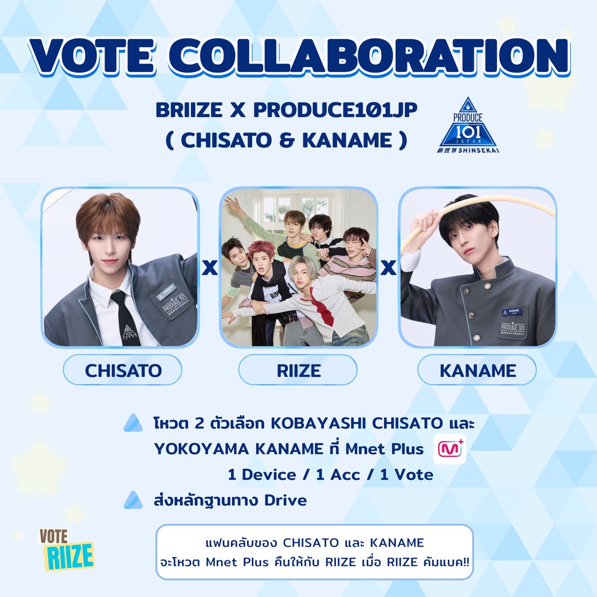 WE VOTE RIIZE tweet media