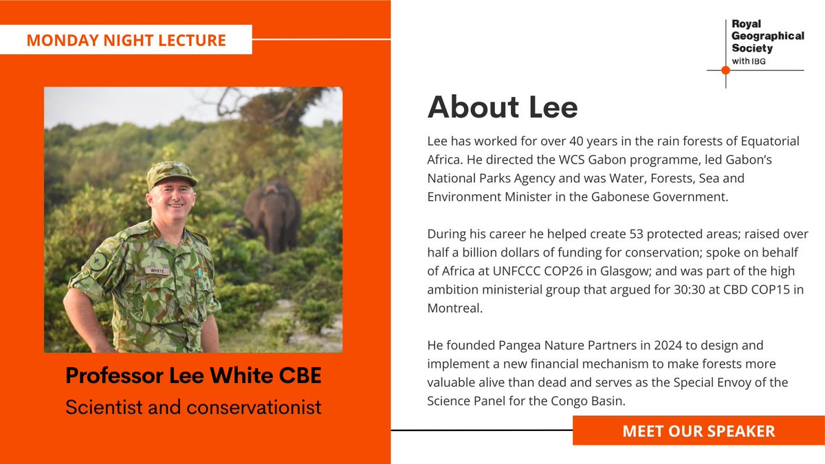 Royal Geographical Society (with IBG) tweet media