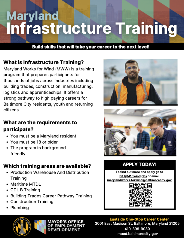 JobsBaltimore_'s tweet photo. FREE TRAINING for thousands of jobs across the state in CDL, plumbing, construction, and more! 🔥💯

This opportunity background friendly and open to ALL Maryland residents 18 and older. ✅

Learn more and apply ➡️ https://t.co/G6PtEjhwmc https://t.co/Jnli9R9A88