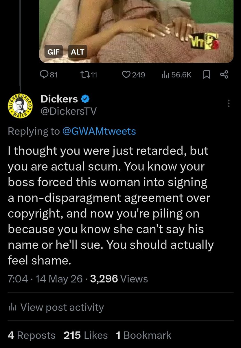 Dickers tweet media