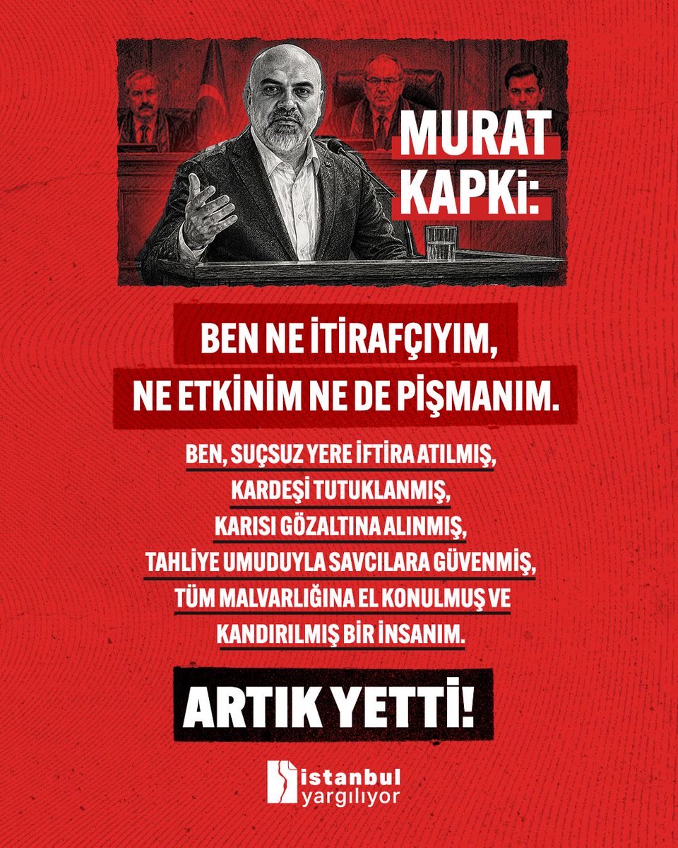 İstanbul Yargılıyor tweet media