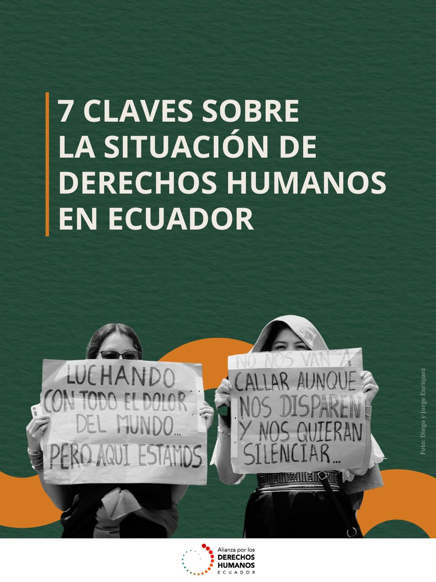 Alianza de Organizaciones por los Derechos Humanos tweet media