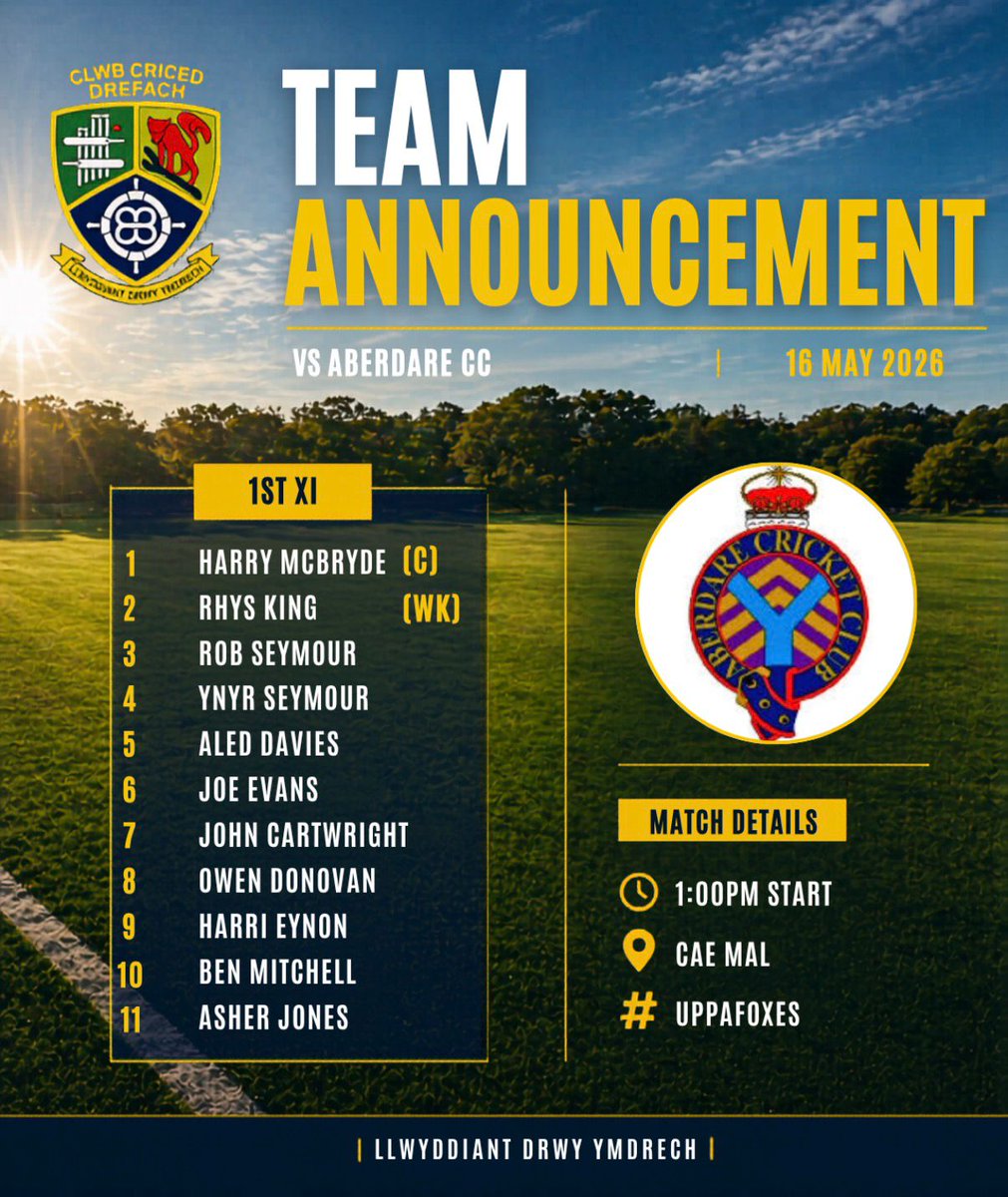 Drefach Cricket Club tweet media